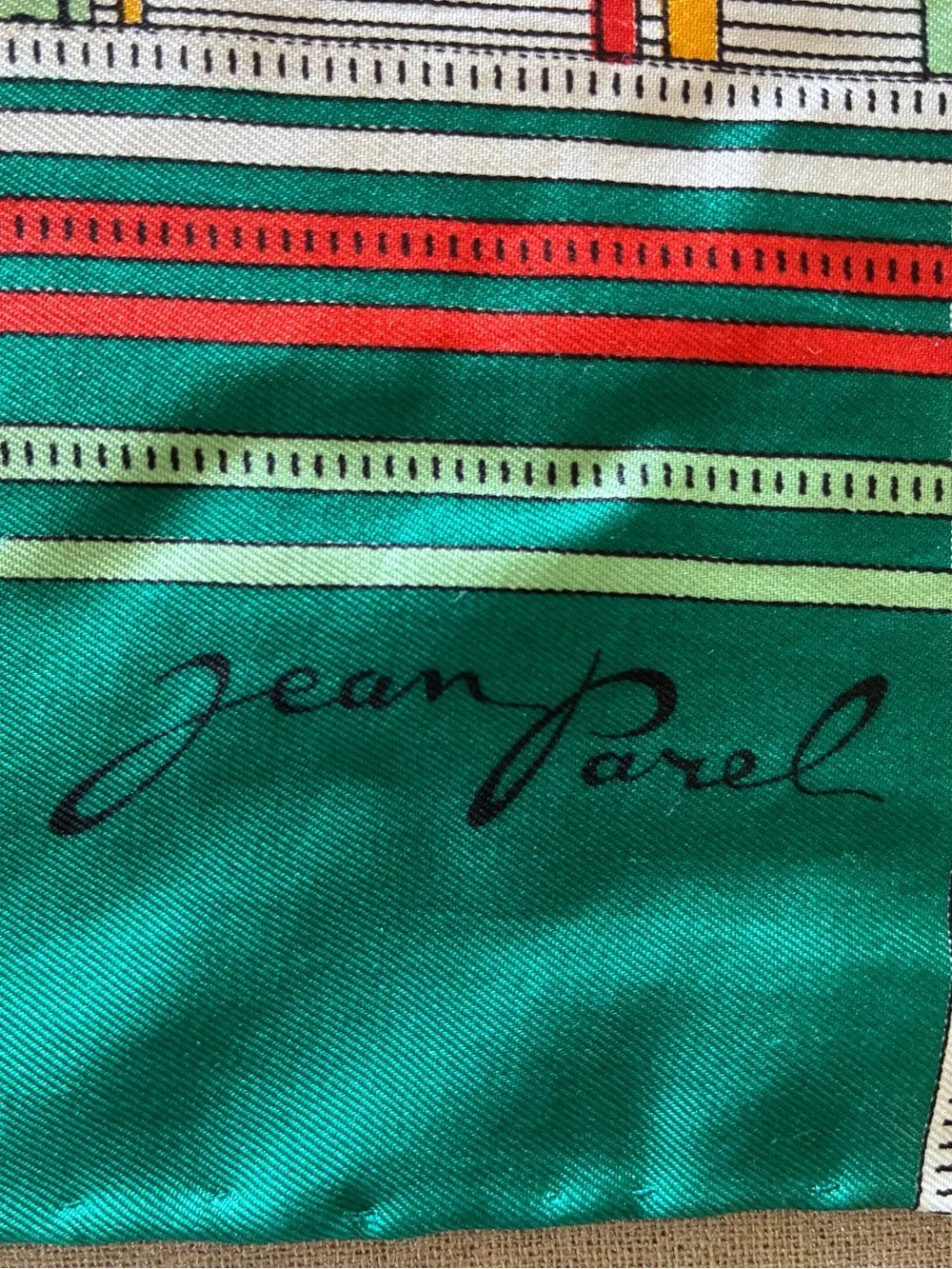 Vintage Jean Parel Scarf 29